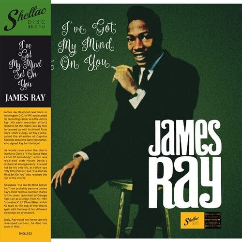 James Ray - I've Got My Mind Set On You - LP { Vinyl LP }