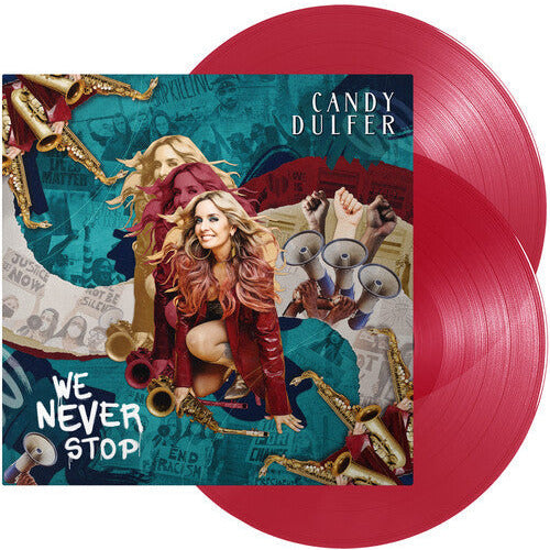 Candy Dulfer -  We Never Stop - LP Red { Vinyl LP }