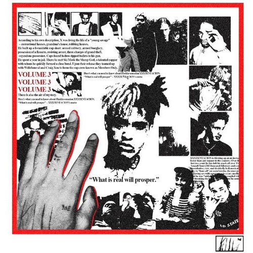 XxxTentacion - XxxTentacion Presents: Members Only Vol. 3 - LP { Vinyl LP }