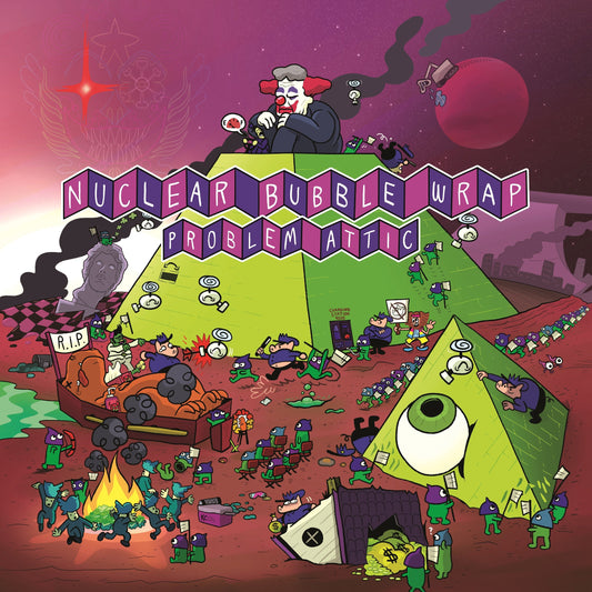 Nuclear Bubble Wrap - Problem Attic - Indie LP { Vinyl LP }