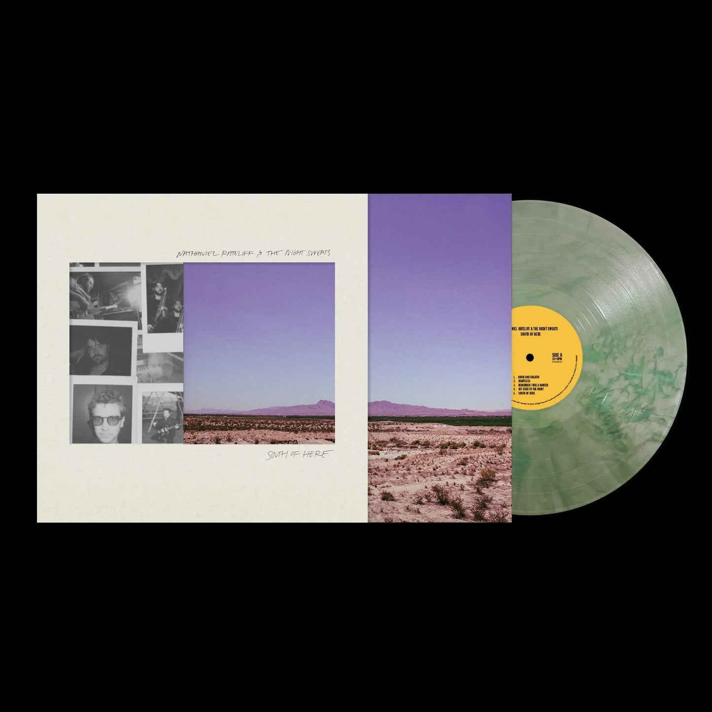 Nathaniel Rateliff & The Night Sweats - South of Here - Indie LP { Vinyl LP }