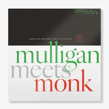 Gerry Mulligan & Thelonious Monk - Mulligan Meets Monk - RSD LP { Vinyl LP }