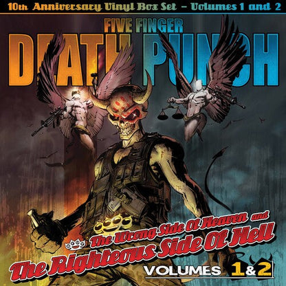 Five Finger Death Punch - The Wrong Side Of Heaven And The Righteous Side Of Hell Volumes 1 & 2 - Box Set LP { Vinyl LP }