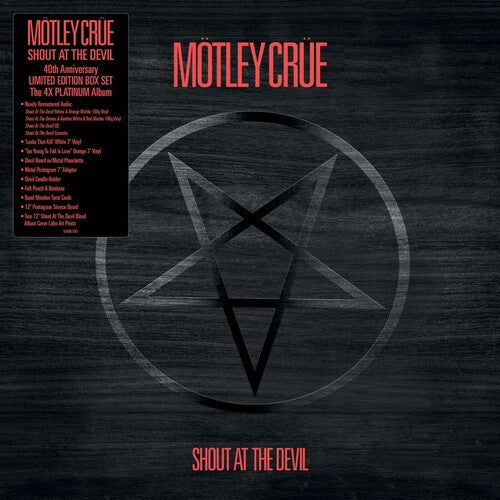 Motley Crue -  Shout At The Devil - Box Set LP { Vinyl LP }