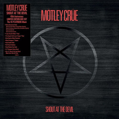 Motley Crue -  Shout At The Devil - Box Set LP { Vinyl LP }