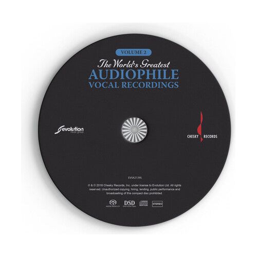 Various Artists - The World's Greatest Audiophile Vocal Recordings Volume 2 - SACD { Vinyl LP }