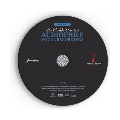 Various Artists - The World's Greatest Audiophile Vocal Recordings Volume 2 - SACD { Vinyl LP }