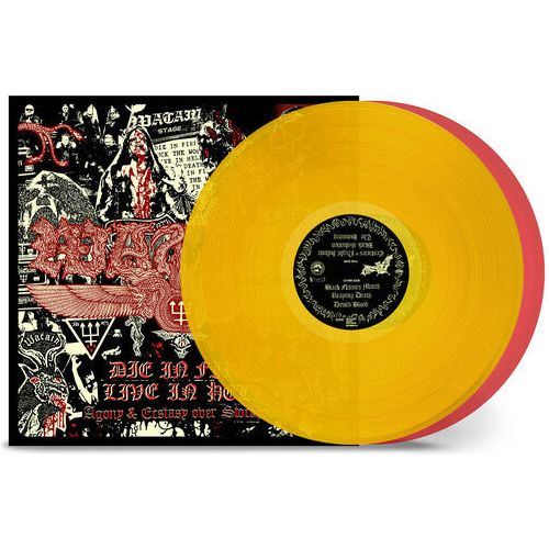 Watain - Die in Fire - Live in Hell - LP { Vinyl LP }