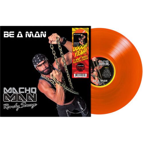 Macho Man Randy Savage - Be a Man - LP { Vinyl LP }