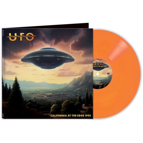 UFO - California At The Edge 1995 - Orange LP { Vinyl LP }