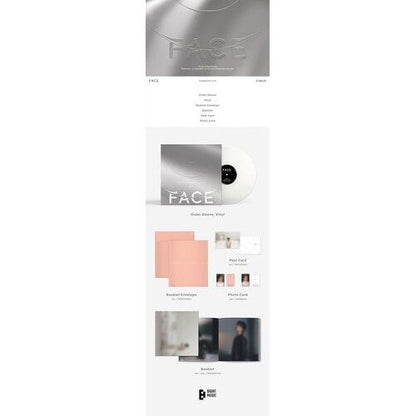 Jimin - FACE - LP { Vinyl LP }