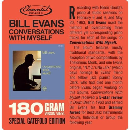 Bill Evans - Conversations With Myself - LP { Vinyl LP }