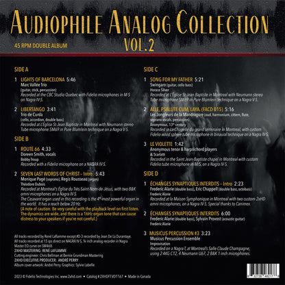 Various Artists - Audiophile Analog Collection Vol. 2 - 2xHD LP { Vinyl LP }