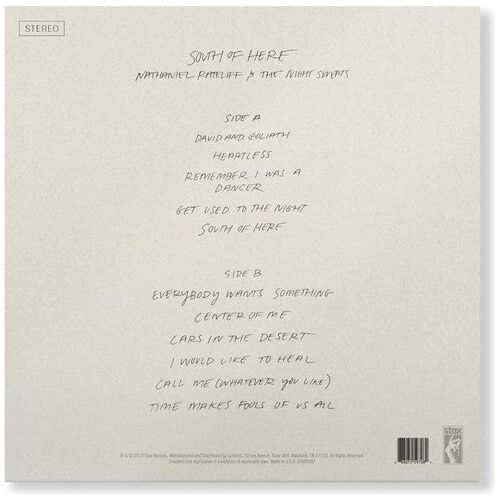 Nathaniel Rateliff & The Night Sweats - South of Here - LP { Vinyl LP }