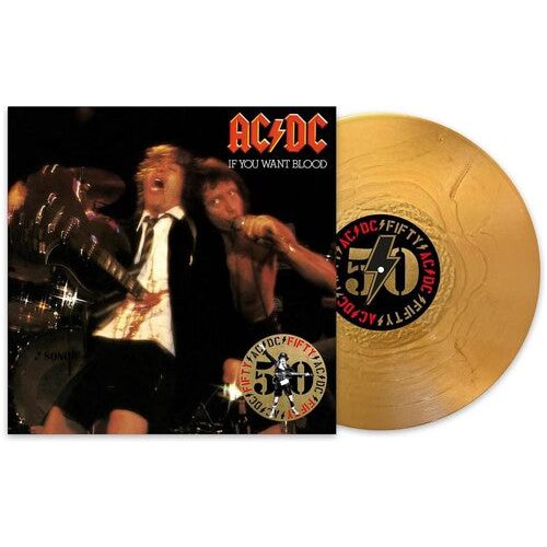 AC/DC - If You Want Blood You've Got It: 50th Anniversary Gold - LP { Vinyl LP }