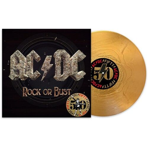 AC/DC - Rock or Bust: 50th Anniversary Gold - LP { Vinyl LP }