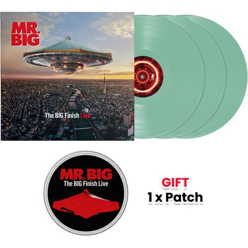 Mr. Big - The BIG Finish Live - 3x LP + Embroidery Patch { Vinyl LP }