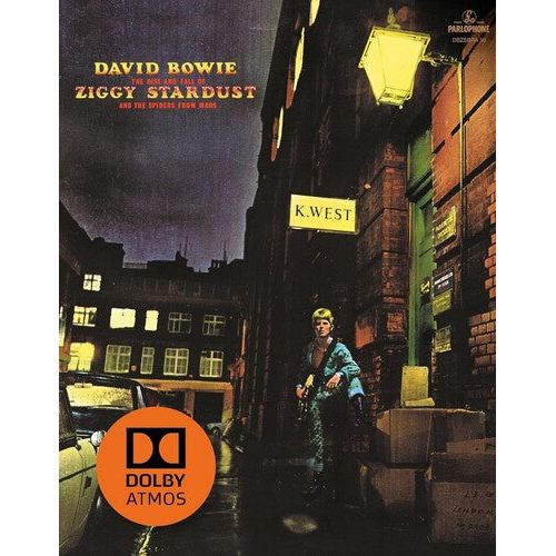 David Bowie - The Rise and Fall of Ziggy Stardust - Blu-Ray Audio Disc { Vinyl LP }