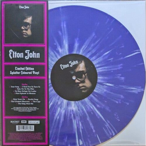 Elton John - Elton John (Purple Splatter) - LP { Vinyl LP }