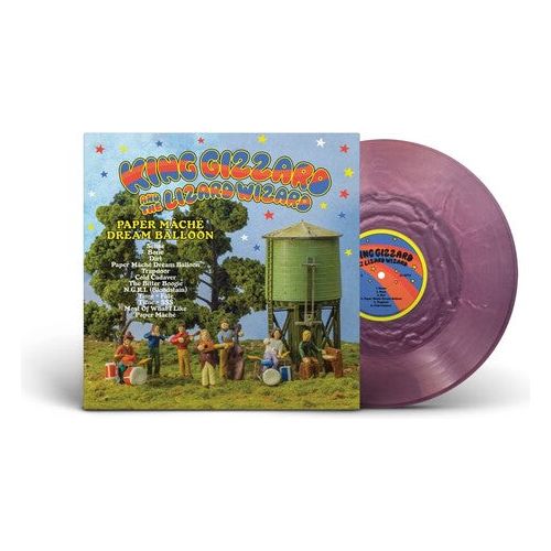 King Gizzard and the Lizard Wizard - Paper Mache Dream Balloon (Pink Seaglass Edition) - LP { Vinyl LP }