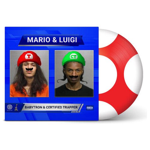 Babytron & Certified Trapper - Mario & Luigi - Picture Disc LP { Vinyl LP }
