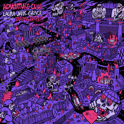 Laura Jane Grace in the Trauma Tropes - Adventure Club - LP { Vinyl LP }