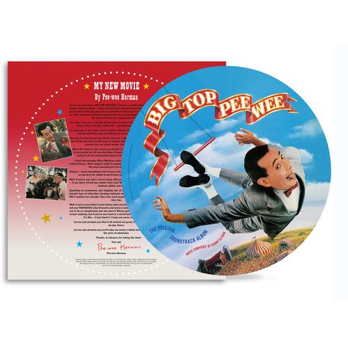 Big Top Pee-Wee (The Original Soundtrack Album) - Danny Elfman - RSD Picture Disc LP { Vinyl LP }
