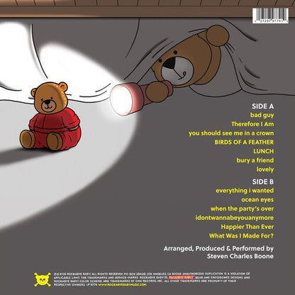 Billie Eilish perf. by Andrew Bissell - Rockabye Baby! Lullaby Renditions Of Billie Eilish - LP { Vinyl LP }