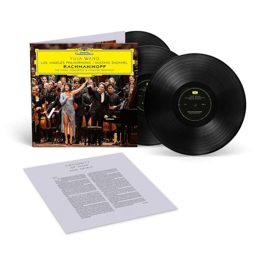 Rachmaninoff / Wang / Dudamel - The Piano Concertos & Paganini Rhapsody - LP { Vinyl LP }