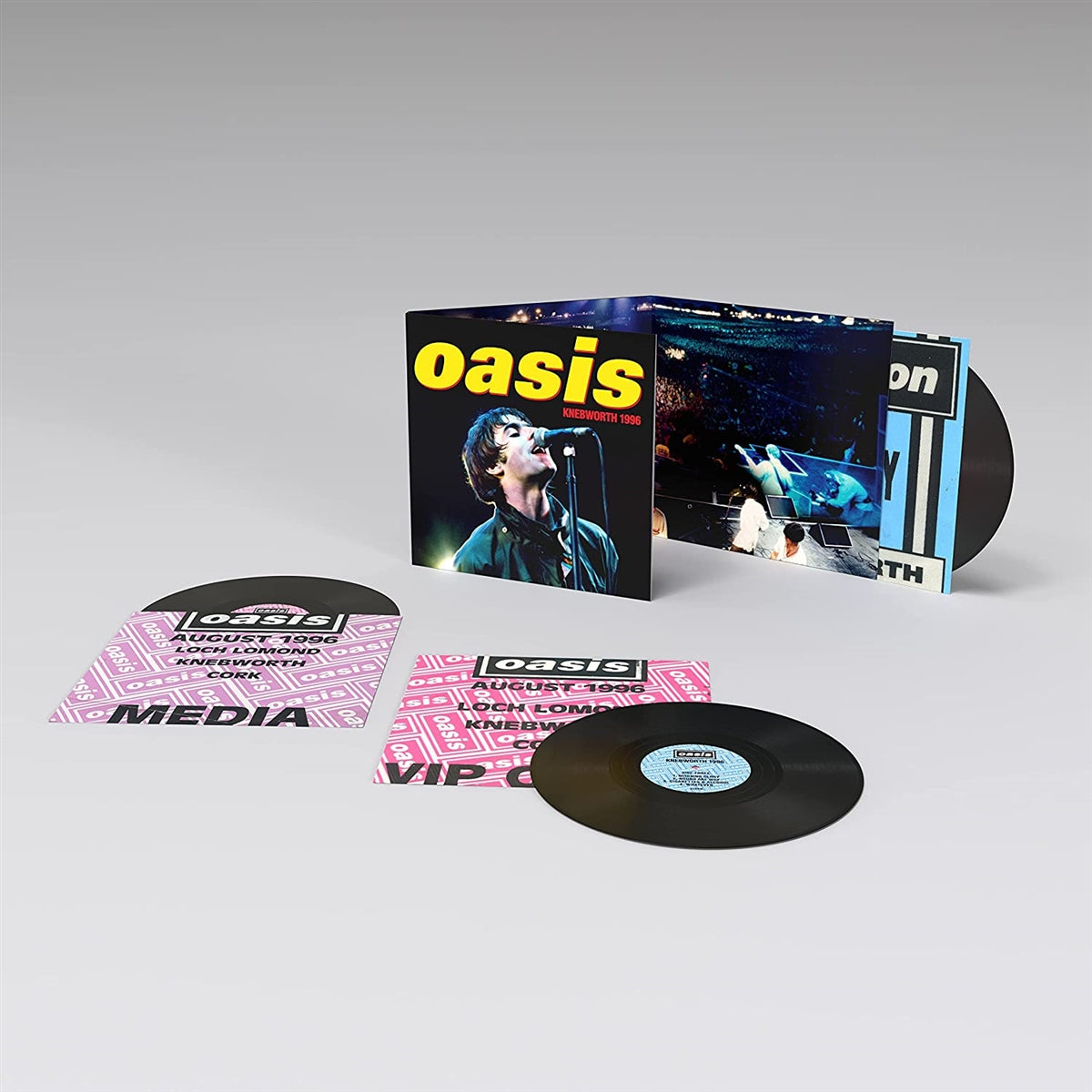 Oasis - Knebworth 1996 - LP { Vinyl LP }