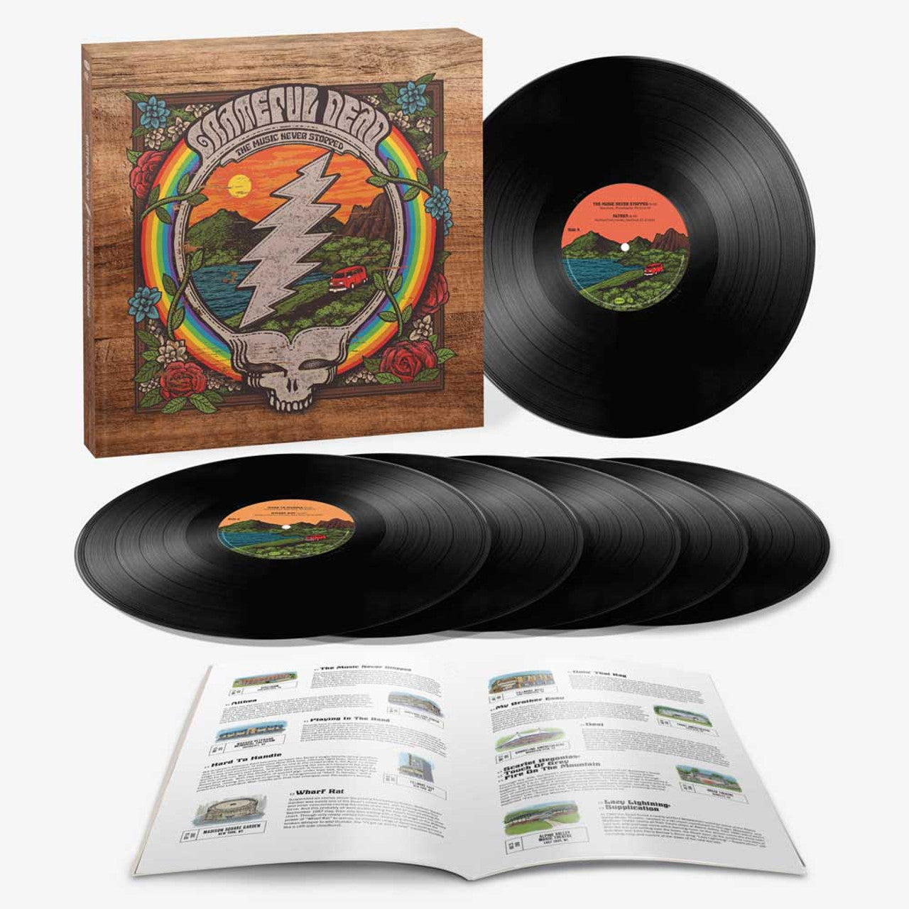 Grateful Dead - The Music Never Stopped - LP Box Set { Vinyl LP }