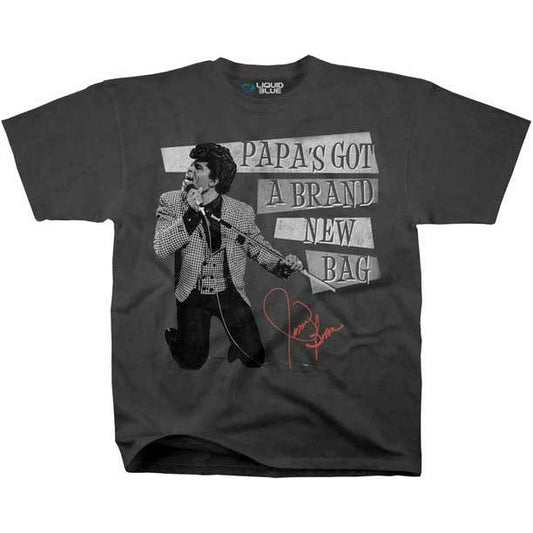 James Brow-Pappas Got A Brand New Bag - Mens T-Shirt { Vinyl LP }