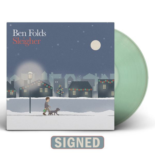 Ben Folds - Sleigher - Autographed Indie LP { Vinyl LP }