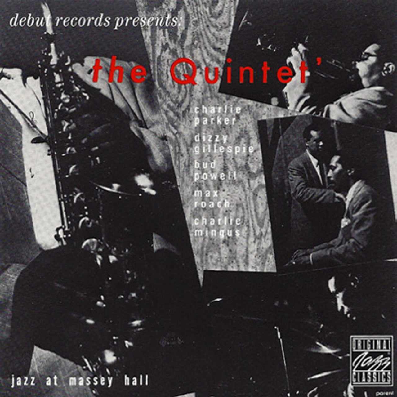 The Quintet - Jazz at Massey Hall - OJC LP { Vinyl LP }