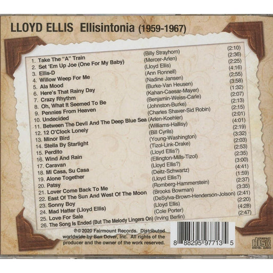 Lloyd Ellis - Ellisintonia (1959-1967) - CD { Vinyl LP }