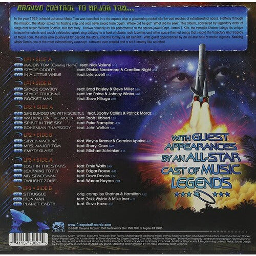 William Shatner - Seeking Major Tom - LP { Vinyl LP }