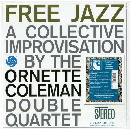 Ornette Coleman - Free Jazz - Speakers Corner LP { Vinyl LP }