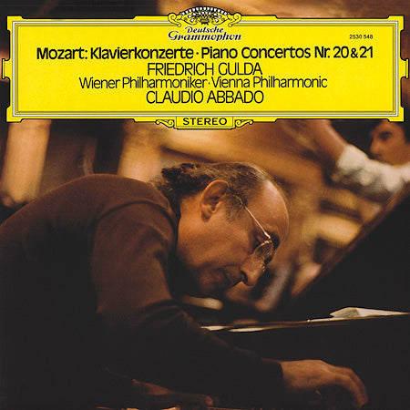 Claudio Abbado - Mozart: Piano Concertos Nos. 20 & 21/ Friedrich Gulda, pianist - Speaker Corner LP { Vinyl LP }