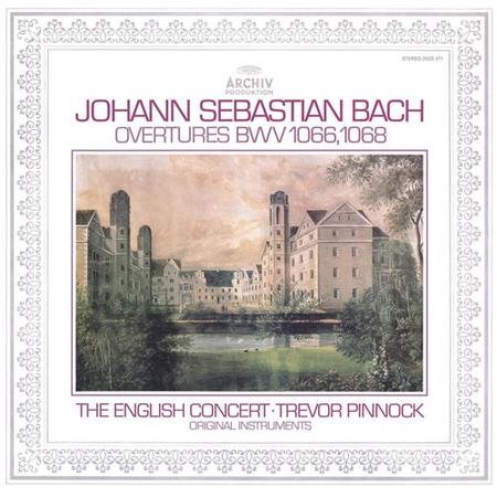 Trevor Pinnock/The English Concert - Bach: Overtures BWV 1066, 1068 - Original Source Series LP { Vinyl LP }