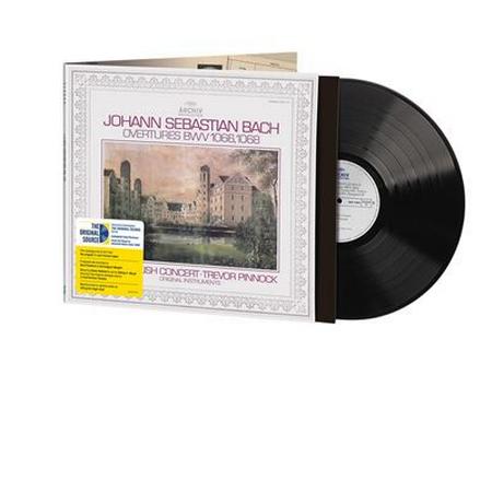 Trevor Pinnock/The English Concert - Bach: Overtures BWV 1066, 1068 - Original Source Series LP { Vinyl LP }