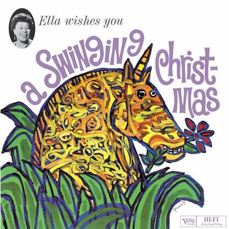 Ella Fitzgerald - Ella Wishes You A Swinging Christmas - Acoustic Sounds Series LP { Vinyl LP }