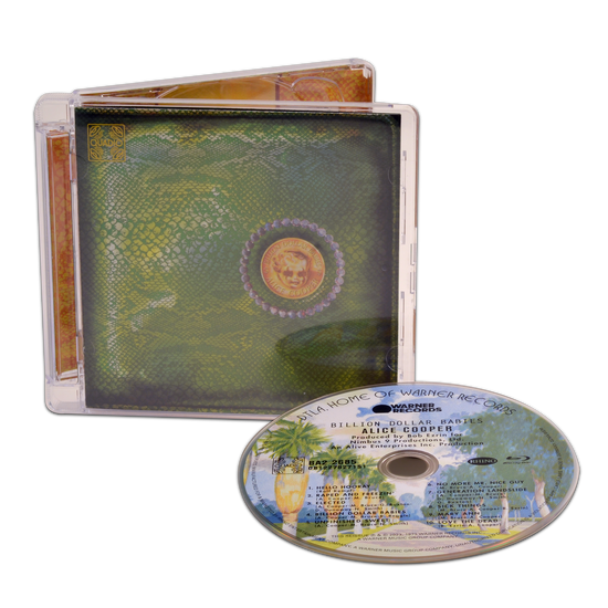 Alice Cooper - Billion Dollar Babies - (Quadio) Blu-Ray Audio Disc { Vinyl LP }