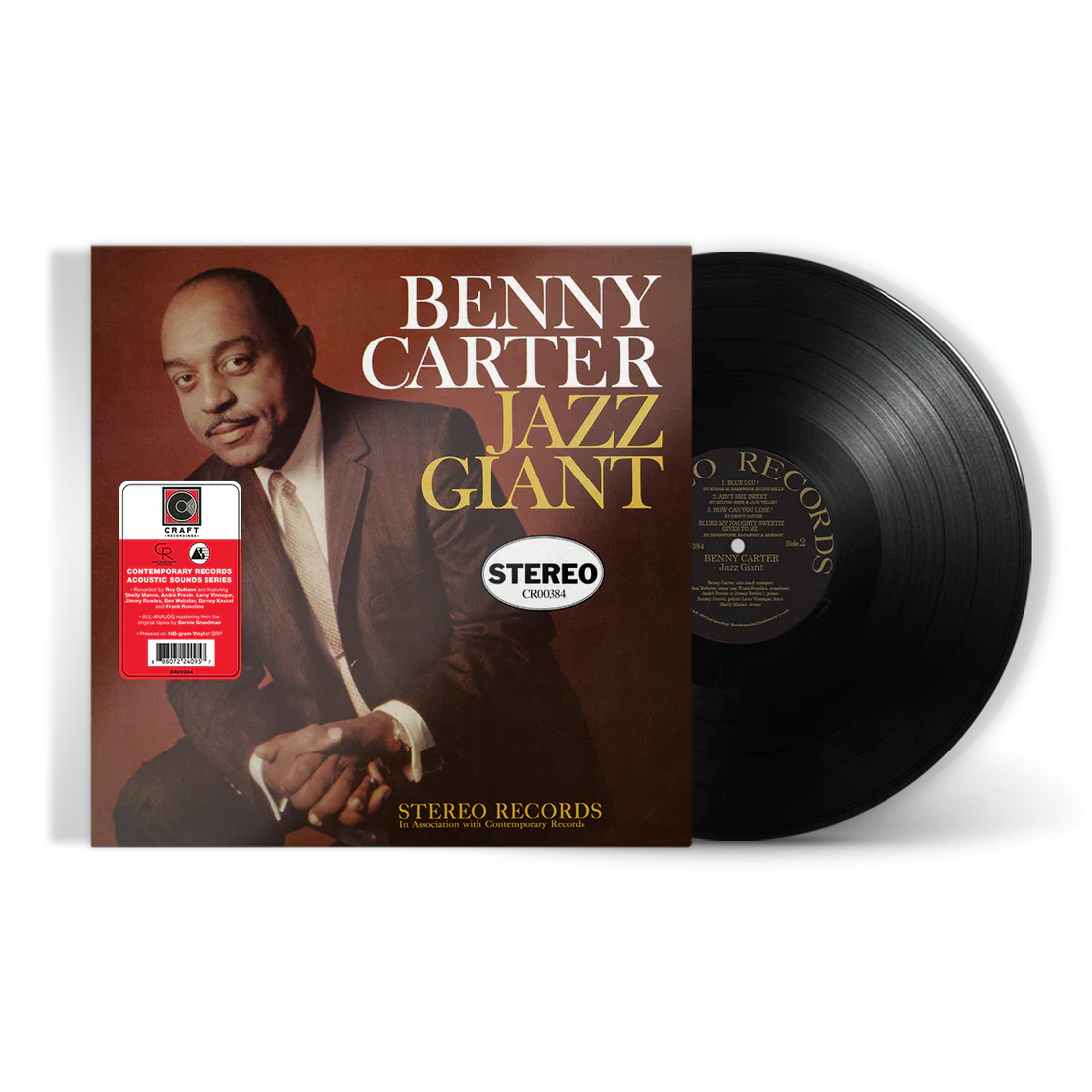 Benny Carter - Jazz Giant - Contemporary LP { Vinyl LP }