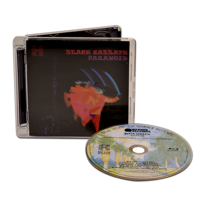 Black Sabbath - Paranoid - (Quadio) Blu-Ray Audio Disc { Vinyl LP }