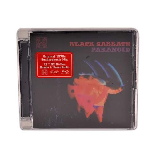 Black Sabbath - Paranoid - (Quadio) Blu-Ray Audio Disc { Vinyl LP }