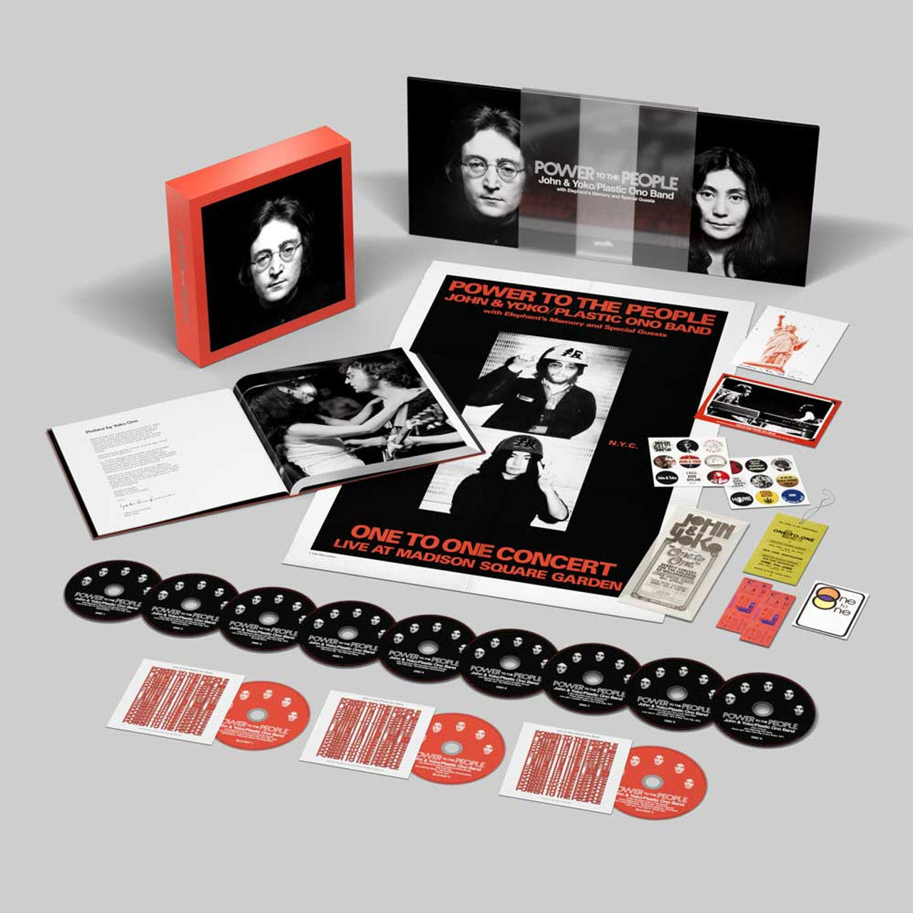 John & Yoko/Plastic Ono Band - Power to the People - 9CD, 3 Blu-Ray & Book Box Set { Vinyl LP }