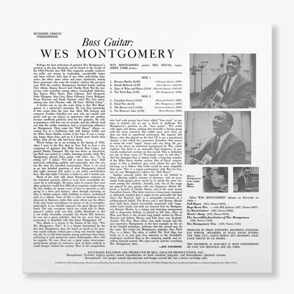 Wes Montgomery - Boss Guitar - OJC LP { Vinyl LP }
