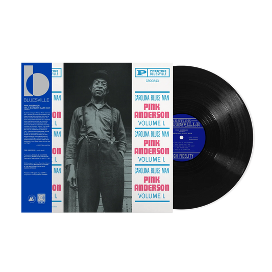 Pink Anderson - Volume 1: Carolina Blues Man - Bluesville Acoustic Sounds Series LP { Vinyl LP }