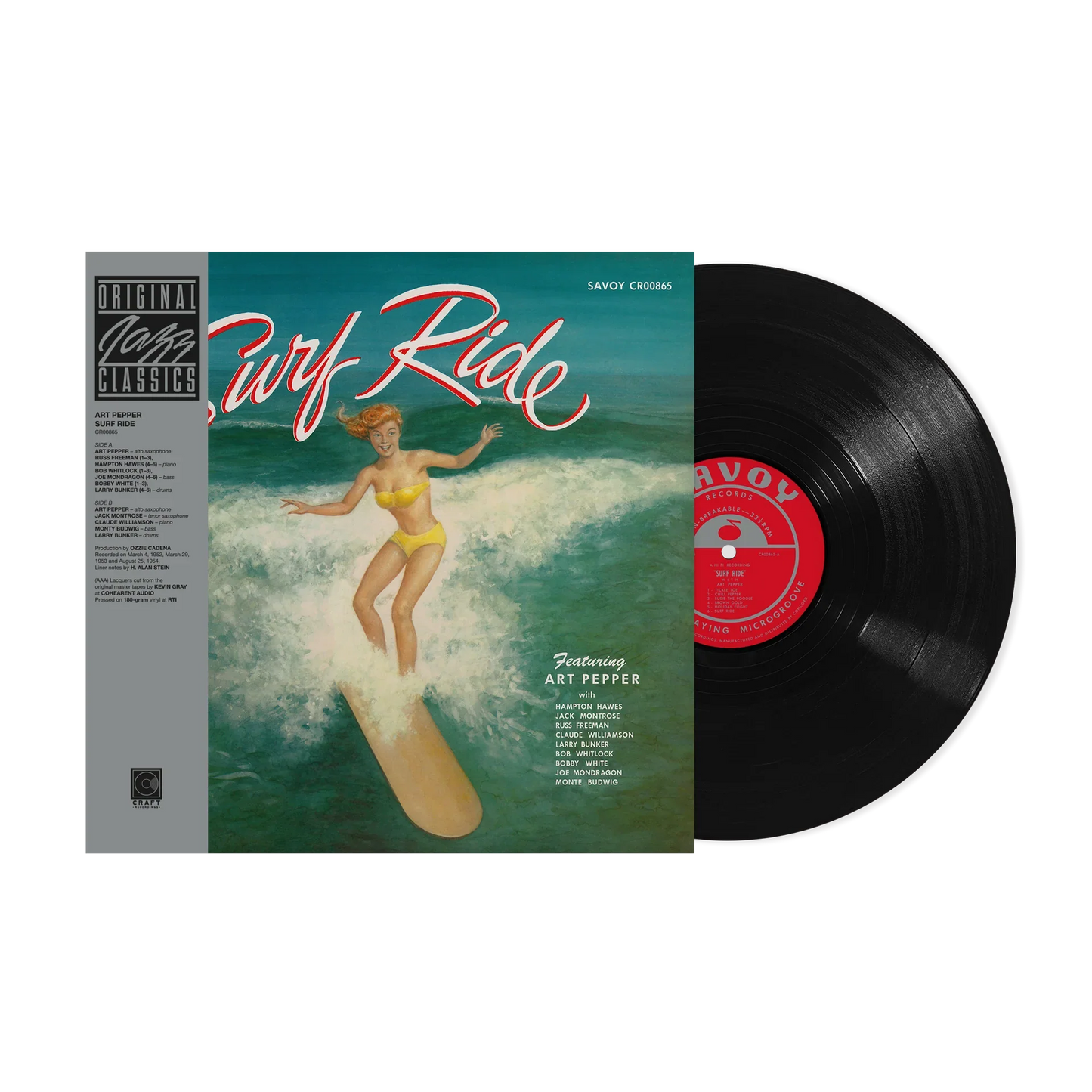 Art Pepper - Surf Ride - OJC LP { Vinyl LP }