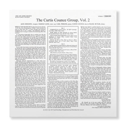 Curtis Counce - You Get More Bounce with Curtis Counce! - Contemporary LP { Vinyl LP }